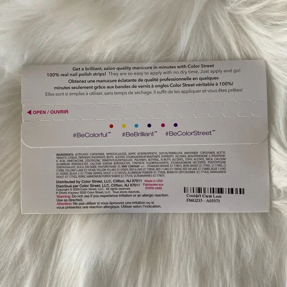 New In package color street nails Couldn’t Carat Less - Picture 2 of 12